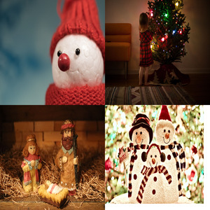Noël Virtuel; Nous vous Souhaitons un Joyeux Noël