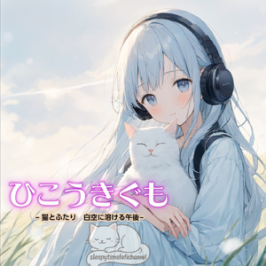 ひこうきぐも ー猫とふたり 白空に溶ける午後ー