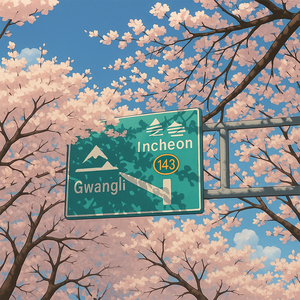 한 폭의 그림이 되어