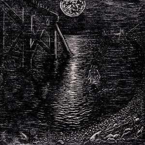 II: Camera flash on the Deptford foreshore, The Rolling Waves, crashing spring waves by the Cutty Sark