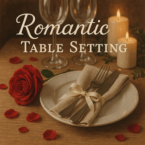 Romantic Table Setting