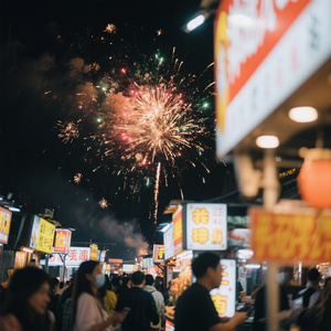 夜市烟火谣