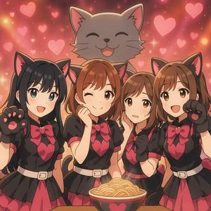 恋のハート泥棒ニャン♡