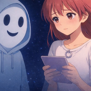 パーカーの中のゴースト