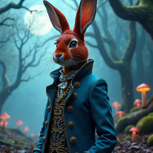 智慧眼神的面包