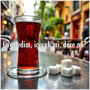 Çay dedim, içecek mi, dere mi?