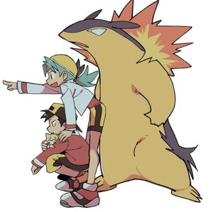 Kimono Girls Pokemon Gold and Silver