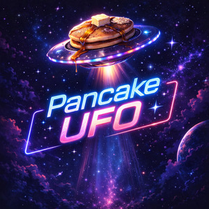 팬케이크 속 UFO