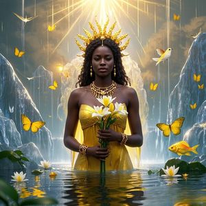 No céu uma estrela vem brilhando Oxum