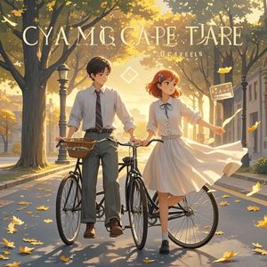 旧单车与白衬衫