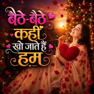 बैठे-बैठे कहीं खो जाते हैं हम