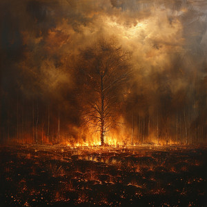 Susurros Junto Al Fuego En La Oscuridad