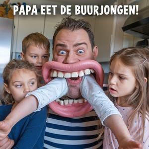 Papa eet de buurjongen!