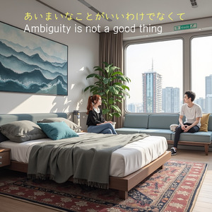 あいまいなことがいいわけでなくて