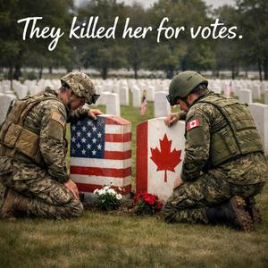 They killed her for votes