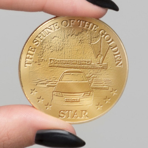 The shine of the golden star