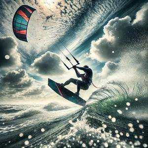 Kite im Wind