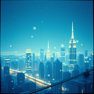 星空とデジタルの聖夜