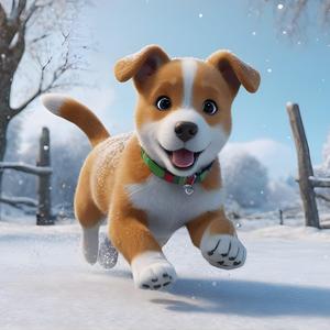 Шаро и първият сняг