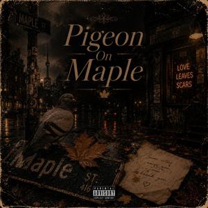Pigeon On Maple