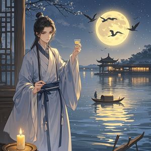 夜下酌酒_一和居士