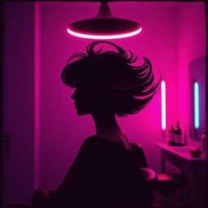 염색하는 여자(Woman who dyes her hair)