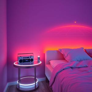 Cyberdream – The hazy, disorienting feeling of waking up and not knowing if you're still in the simulation.