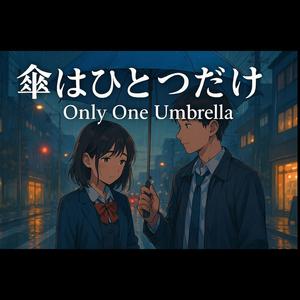 君の肩に落ちた雨