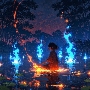 모래 언덕 Fleur De Cerisier of Shimmering Waterfall Sanctuary