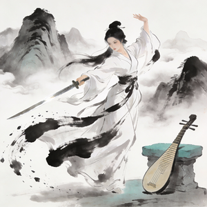 剑挑星辰酒煮月光