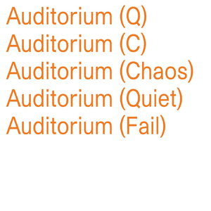Auditorium (Chaos)