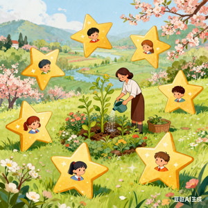 星光下的园丁