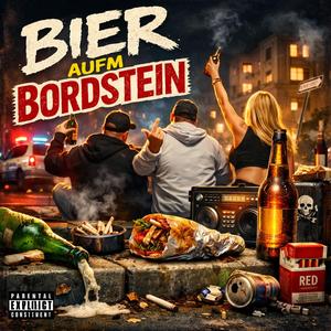 Bier auf Bordstein