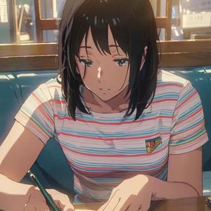 她说以后要快乐（后来我看到短发背影的瞬间开始慌了神）