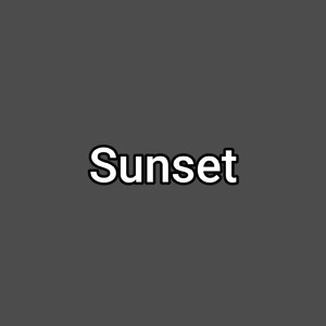 sunset