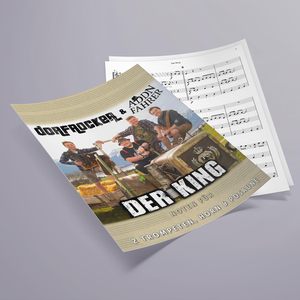 Der King (Bläserquartett Version: Hörbeispiel des Notensatz)