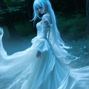 🦋 Blue Veil Waltz 🦋  #Grimvale #HalloweenParty  ‪ by ぱとちゃん