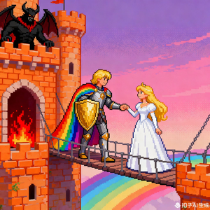 勇敢的骑士与美丽的公主