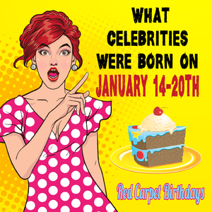 What celebrities were born on January 16th