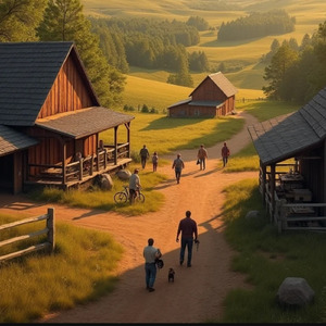 Sunday morning at grandpa´s ranch