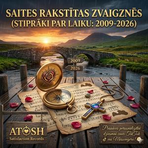 SAITES RAKSTĪTAS ZVAIGZNĒS (2009-2026: STIPRĀKI PAR LAIKU)