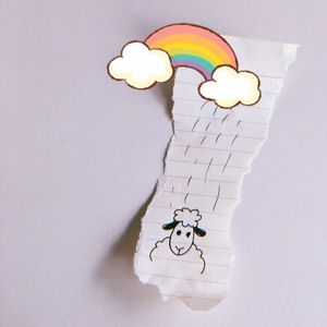 阳光彩虹小白马