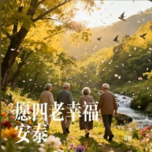 愿四老幸福安泰