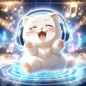 Meow, meow. Let's smile