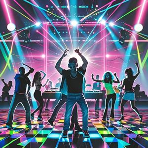 狂欢夜尽情舞动