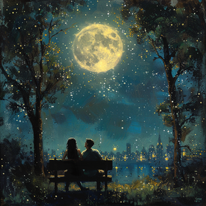 月の光に揺れる哀愁 伴奏