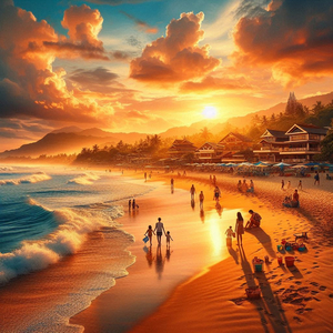 Widuri Beach in Pemalang