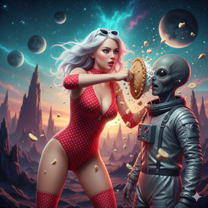 얼굴에 크림, 베이비! (버전 1)