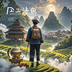 瑶山月光照行囊-广西瑶哥歌手罗阿球