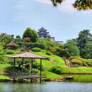 晴れの国 静かな中心で 岡山市 OKAYAMA city